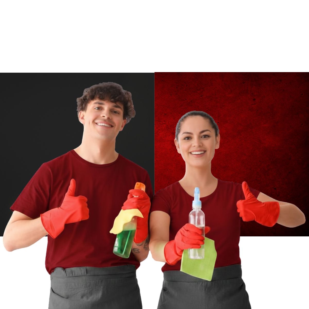 Professional cleaner restoring kitchen extractor filters during end of tenancy clean Manchester