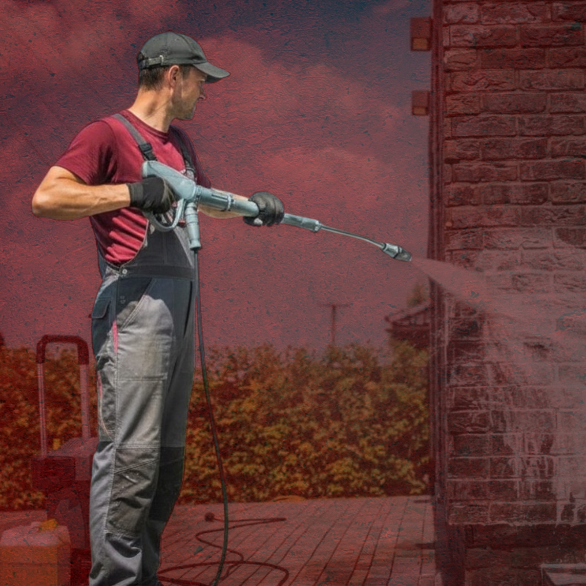 Jet washing process Manchester