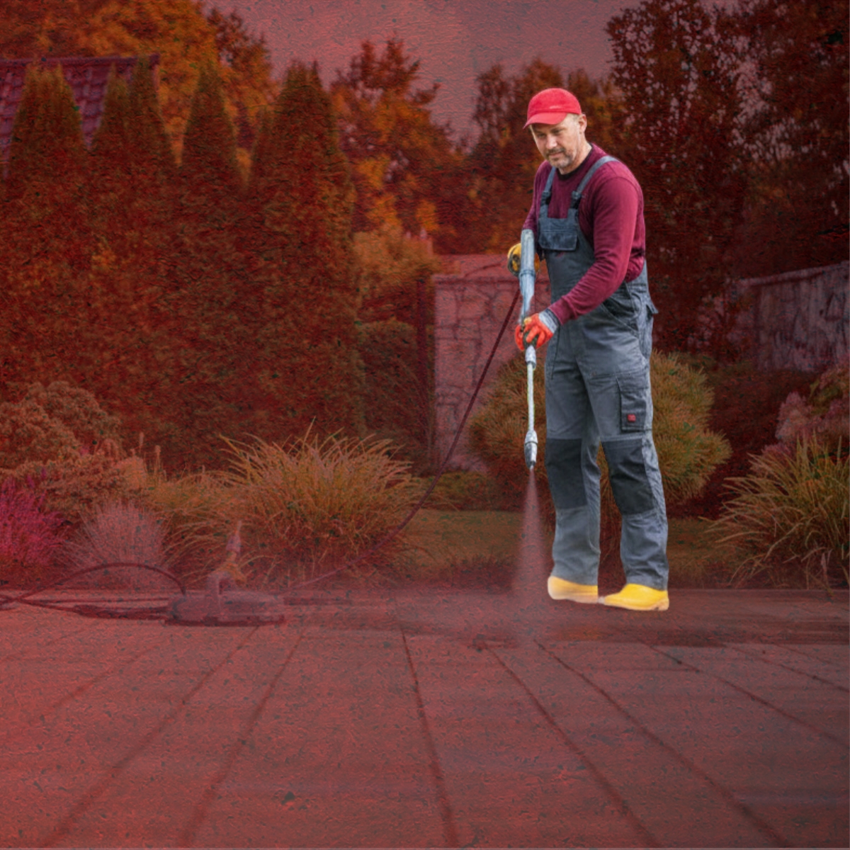 Patio pressure washing Manchester