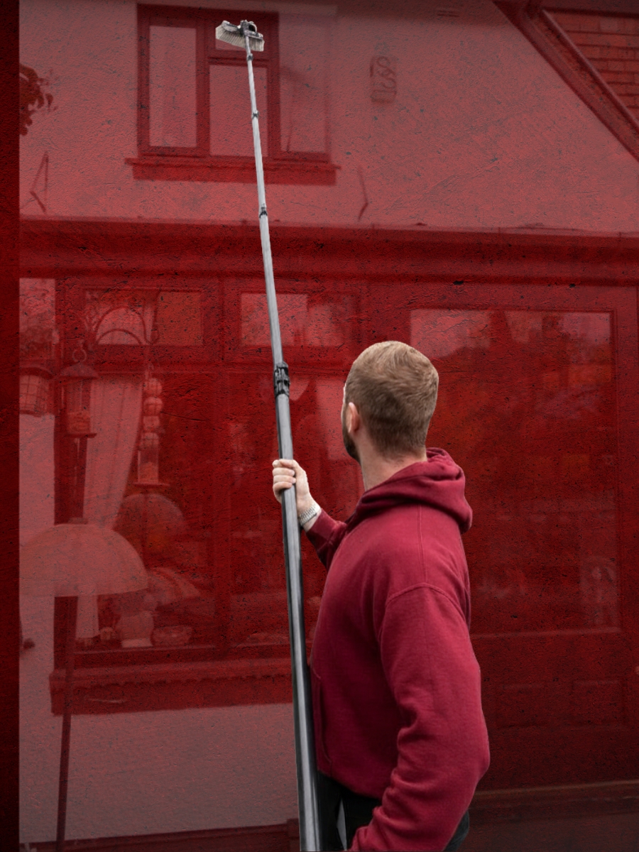 Window cleaning process