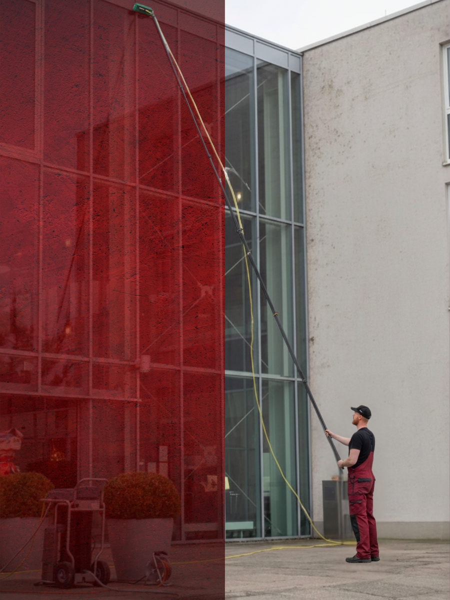 Window cleaning team