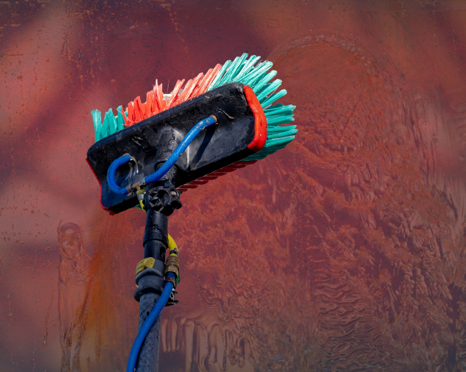 Pure water window cleaning system